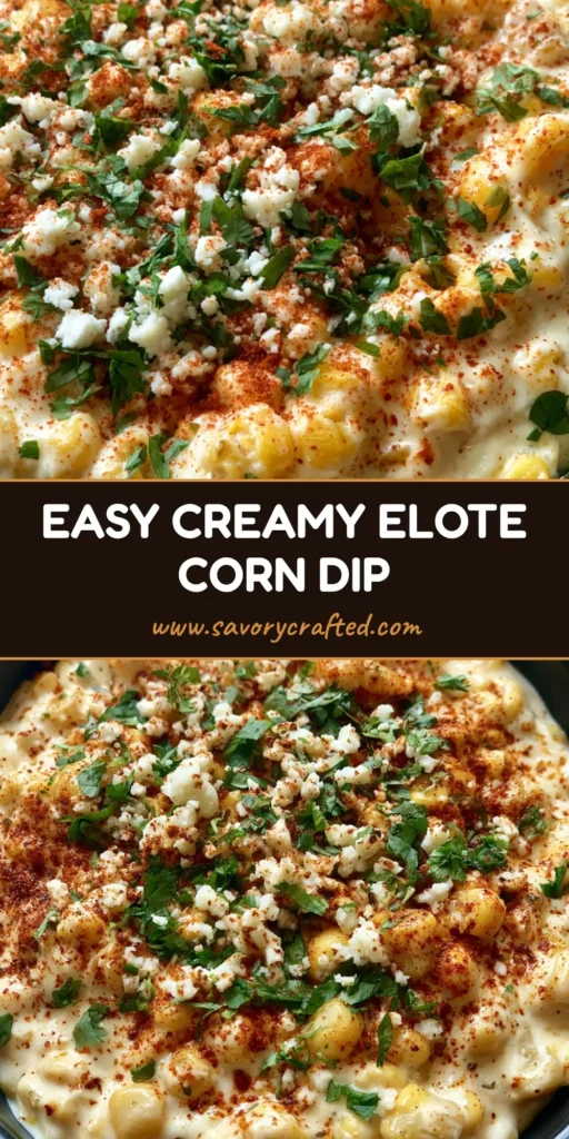 A handheld smartphone photo of a black ceramic bowl filled with a creamy Mexican Street Corn Dip topped with cotija and cilantro.