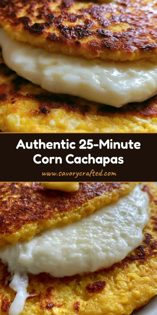 A handheld smartphone photo of Venezuelan Sweet Corn Cachapas folded over oozing mozzarella cheese on a ceramic plate.
